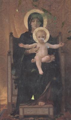 Adolphe William Bouguereau Virgin adn Child (mk26) oil painting image
